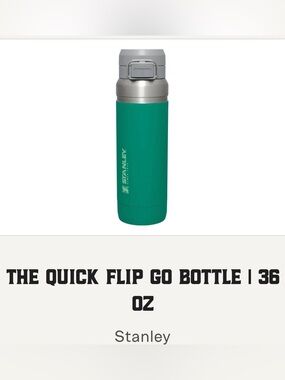 THE QUICK FLIP GO BOTTLE | 36 oz
Stanley LIKE NEW